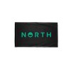 North Wordmark Flag Large set of 3, Black