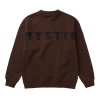 Pánská mikina Profile Crew Sweat, Deep Brown (Velikost L)