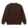 Pánská mikina Profile Crew Sweat, Deep Brown (Velikost L)