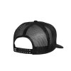 Čepice Boarding Flat Cap, Black (Velikost O/S)