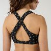 Lana Cross Bikini Top, Black (Velikost 36)