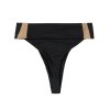 Leia Athletic Bikini Bottom, Black (Velikost 36)
