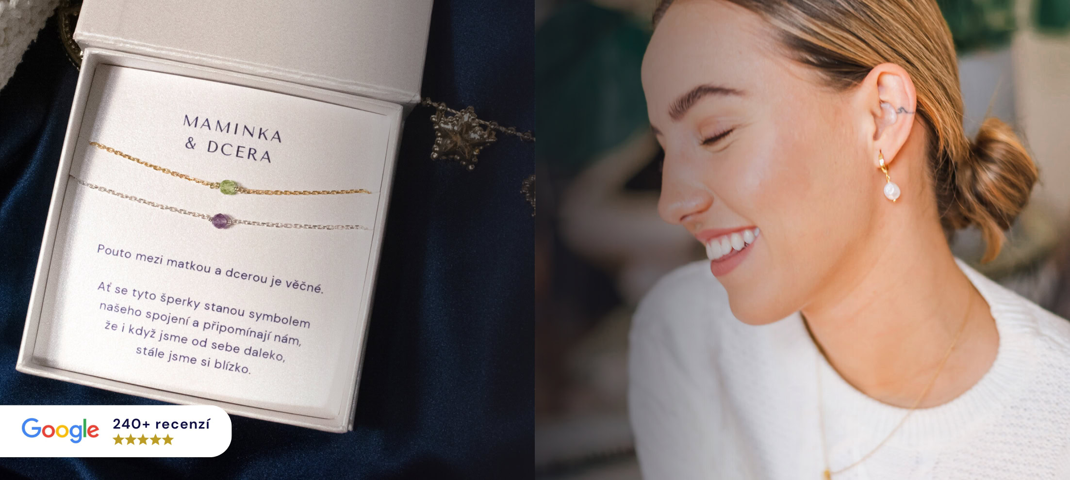 Dárek k Vánocům | české šperky Mystiful