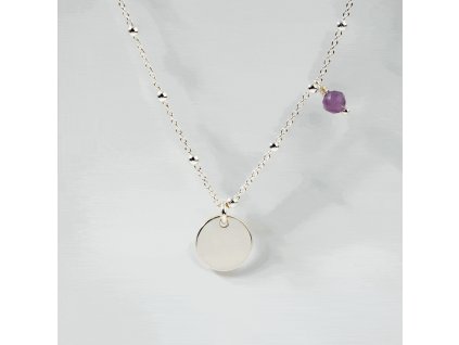 Náhrdelník Souhvězdí s přívěskem PODLE ZNAMENÍ  Stříbro Ag 925/1000