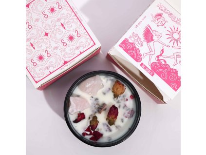 Sójová svíčka s růženínem | Milenci