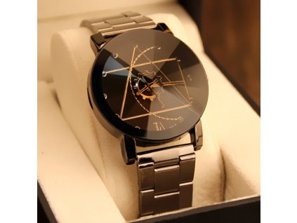 Náramkové hodinky Malloom čierne