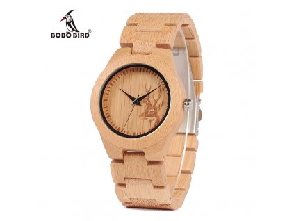 Bobo Bird - Náramkové hodinky drevené BBU1