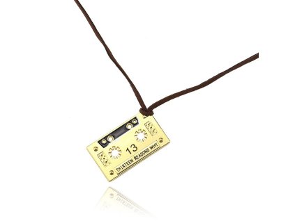 Náhrdelník 13 reasons why / Mŕtve dievča neklame zlatý