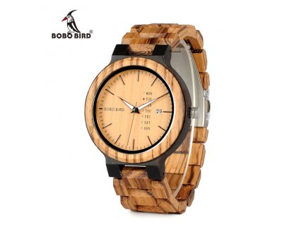 Bobo Bird - Náramkové hodinky drevené BBU16