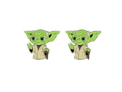 Náušnice "Yoda"