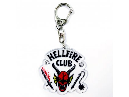 Klúčenka Hellfire Club biela