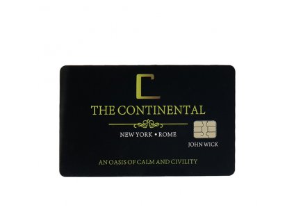 Karta - Hotel Continental  / John Wick