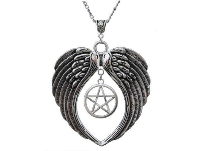 Náhrdelník Castielove Krídla Veľkýsupernatural necklace supernatural tattoo