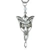 Pán Prsteňov - Arwen Evenstar kovový náhrdelník strieborný