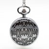 2017 New Design font b Batman b font Quartz Pocket Watch Pendant Necklace Chain Gift Men