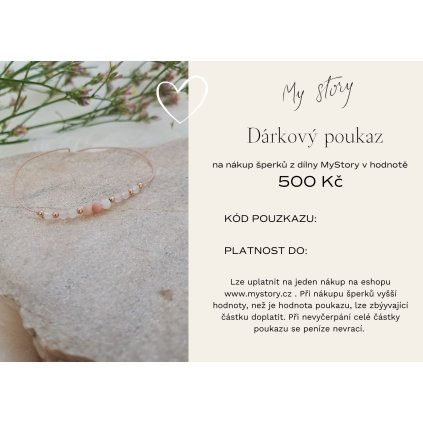 Dárkový poukaz MyStory