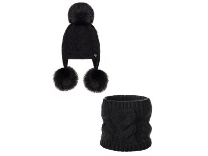 Czapka z kominem BENEDETTA 1 ander