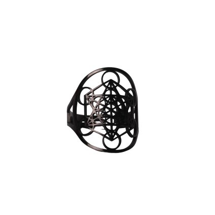 Metatron, barva černá,  prsten