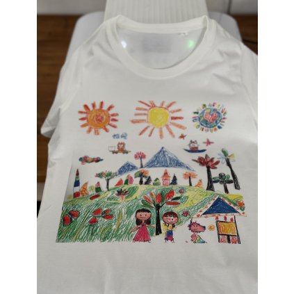 Ukázka, Tisk na tričko