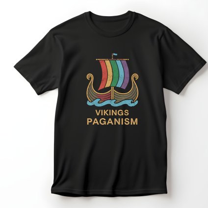 Viking Paganism – Pohanství bez hranic, černé tričko
