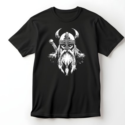 Viking Z Temnot, černé tričko
