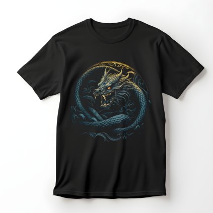 Had z Hlubin, Jörmungandr, černé tričko