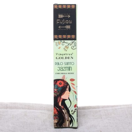 Zlaté Vonné Tyčinky Palo Santo & Jasmín – Světlo, Vášeň a Očista v jednom dechu
