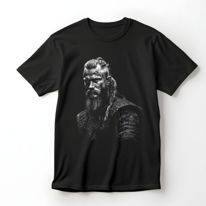 Ragnar Lodbrok, černé tričko