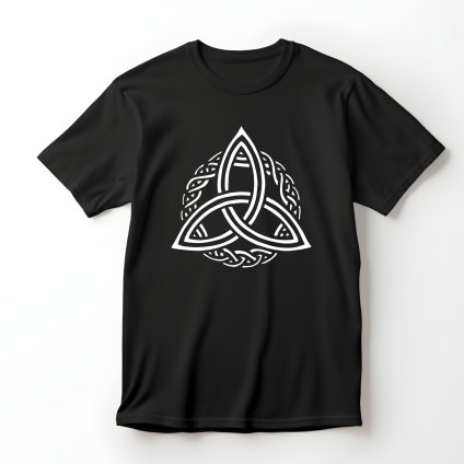 Triquetra, černé tričko