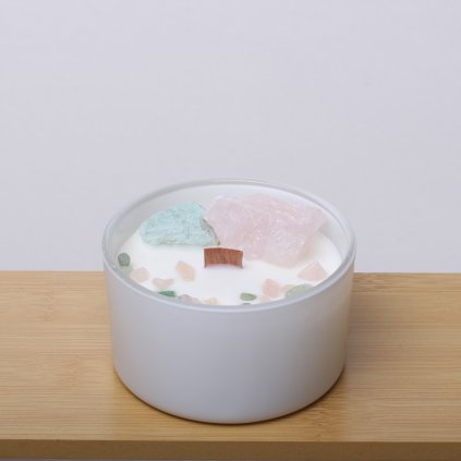 Srdce v růži, Čakrová svíčka