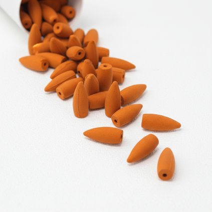 Zlato vůně – jantarový kužel pro kouřový vodopád, 50 ks