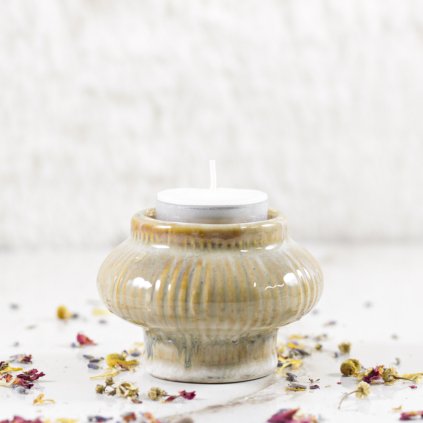 Svícen Keramický,  Harmonie pro Každou Světelnou Chvíli