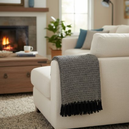 Uhlová Harmonie – Boho Přehoz