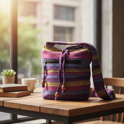 Divoké Květiny – Etno Nepálská Taška