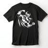Zuřící bojovník, černé tričko