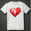 Rozpolcené Srdce, Valentýnské bílé tričko
