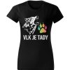 Vlk je tady – Síla, která se nedá zkrotit, černé tričko