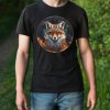 Liška ochránce, černé tričko
