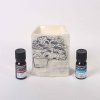 Aroma sada – 2x esenciální olej + keramická aromalampa