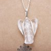 Andělský Strážce z Drahokamů – Šperk s duší, Křemen, náhrdelník