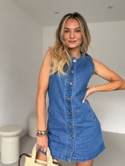 Denimové šaty MARIA