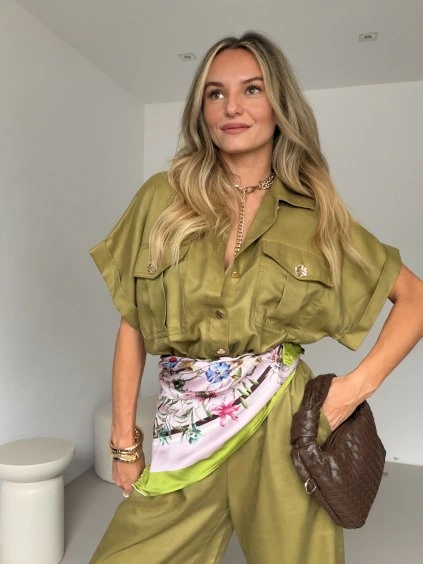 Overal DOLCE s širokými nohavicemi