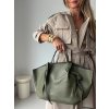 Velká prostorná kabelka POLY - khaki