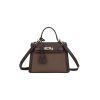 sac a main double matiere gallantry chocolat 68f0d222adb74