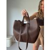 Velká hnědá kabelka LAURA