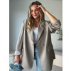 Oversize sako MESSO taupe