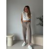 Baggy kalhoty s puky CALIS - taupe