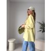 Oversize sako VELIANO butter yellow