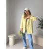 Oversize sako VELIANO butter yellow