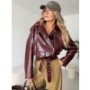 Koženková biker bunda BORDEAUX
